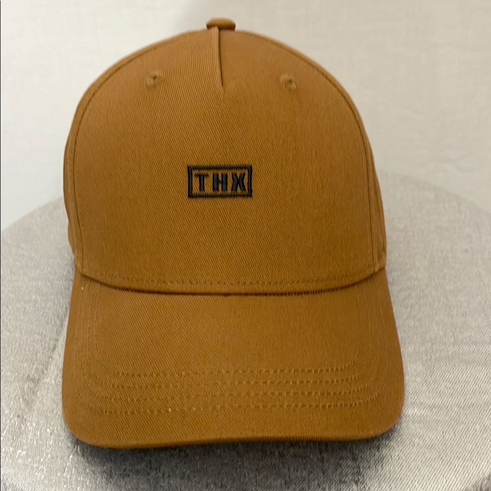 H&M Mustard Brown THX Logo Embroidery Cap (New)No tag 🏷️ B10)✨
